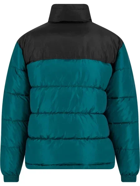 Karl Kani Átmeneti dzseki Retro Essential smaragd / fekete fehér