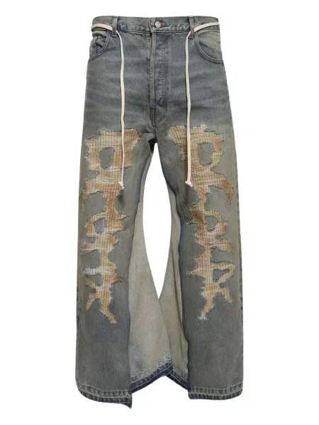 Široké džíny Rrr123 modré