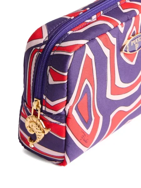 Pungă cosmetică Pucci cu imagine violet