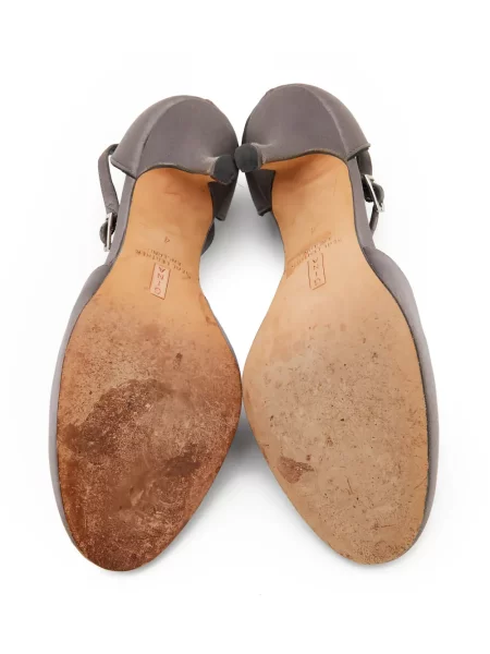 Pantofi cu toc Gina gri