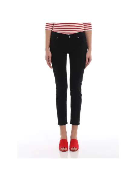 Jeansy 7 For All Mankind czarne