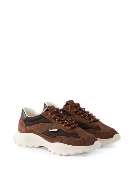 Sneakerși Prada maro