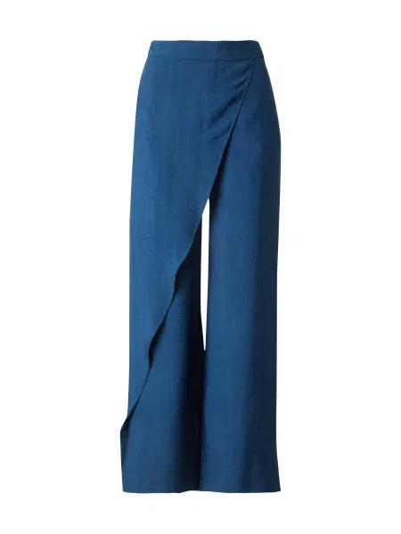 MAX&Co. pantaloni lat high waist turcoaz