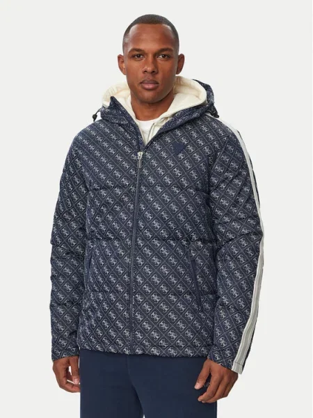 Guess Žieminė striukė Tamsiai mėlyna