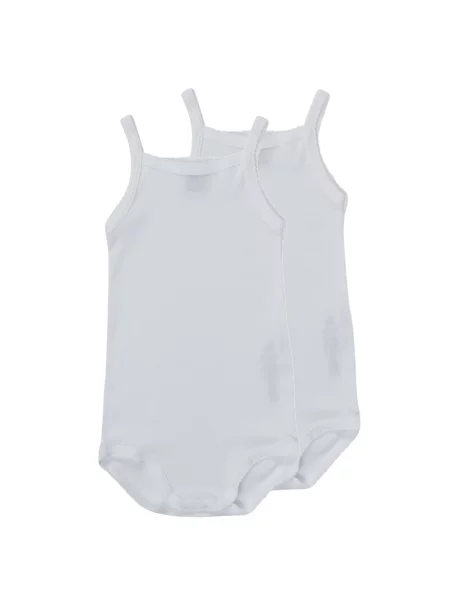 Body copii Petit Bateau alb