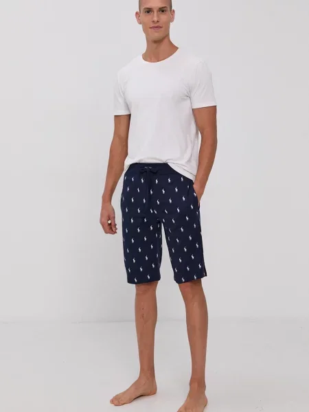Polo Ralph Lauren Szorty piżamowe granatowy wzorzyste