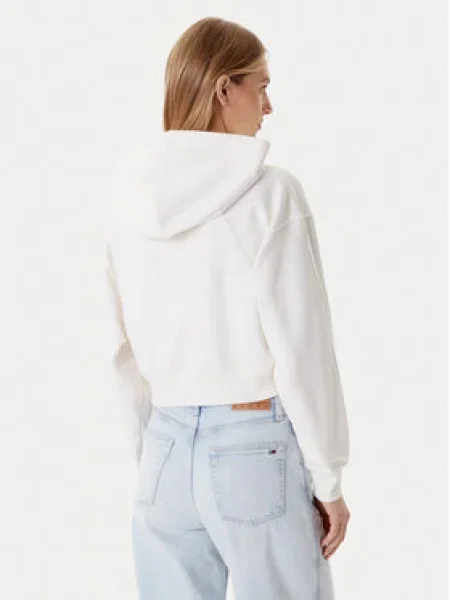 Tommy Jeans Džemperis Linear Écru Boxy Fit