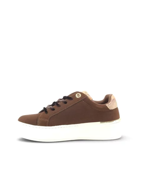 Sneakersy Alviero Martini 1a Classe skórzane brązowe