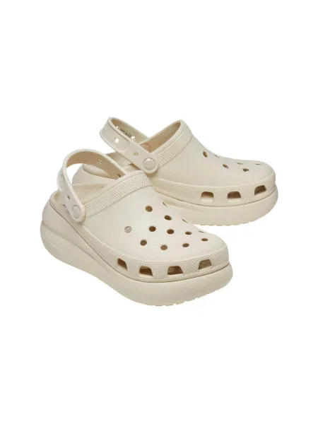Klasické sandále Crocs béžová