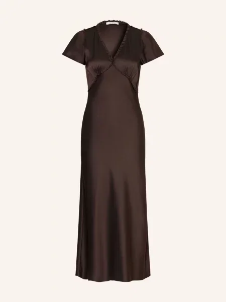 Dorothee Schumacher Sukienka Wieczorowa Shiny Statement braun