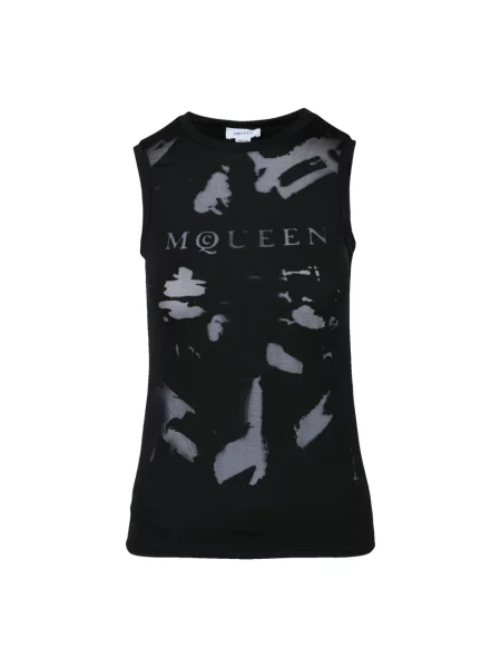 Top Alexander Mcqueen czarny