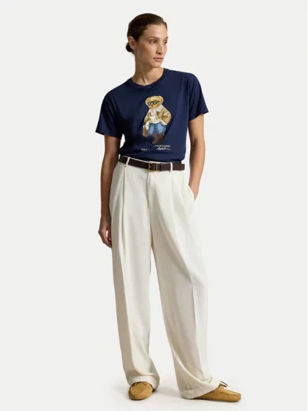 Polo Ralph Lauren Marškinėliai Tamsiai mėlyna