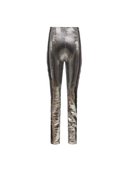 Spodnie Mm6 Maison Margiela z cekinami szare