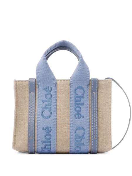 Geantă shopper Chloé cu imagine