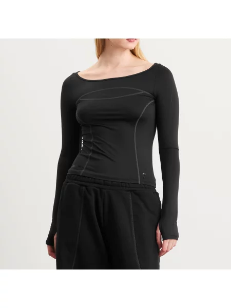 Top On czarny