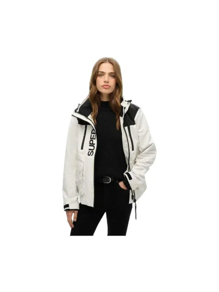 Vetrovka Superdry biela