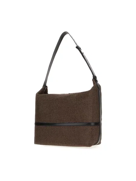 Torba Dries Van Noten brązowa