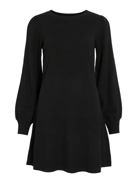 VILA Rochie tricotat VIRICKY' negru