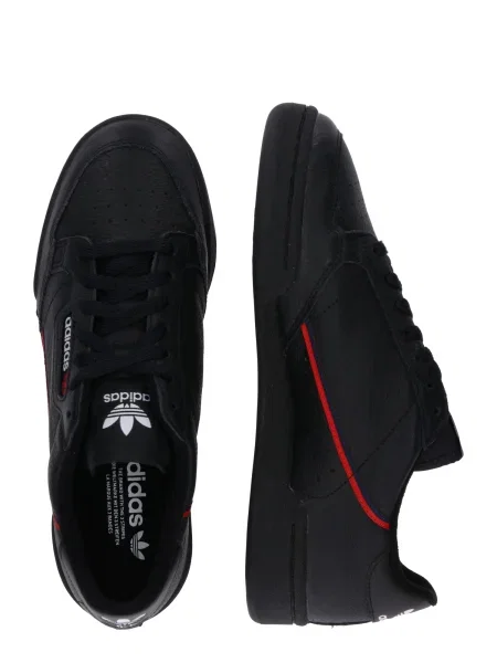 ADIDAS ORIGINALS Nízke tenisky Continental čierna červená biela