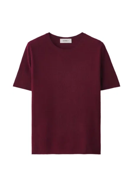 Scurt tricou Lisa Yang tricotate roșu
