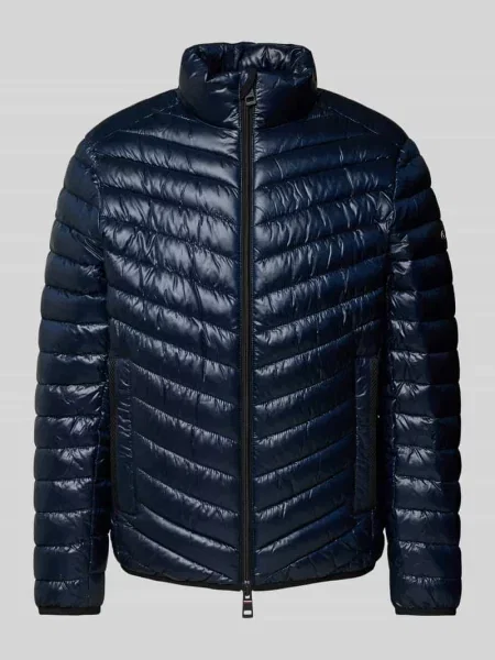 Kurtka pikowana o kroju regular fit z detalami z siateczki Tom Tailor