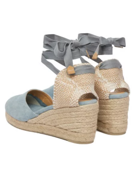 Espadrilky Castañer Carina Svetlo modrá
