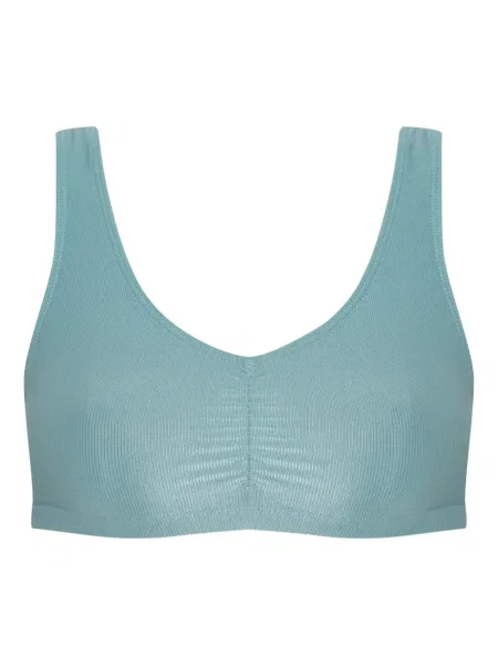 Biustonosz Lygia & Nanny prążkowany niebieski