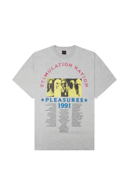 Tricou Pleasures gri