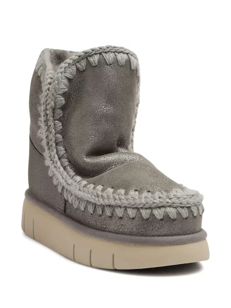 Botine Mou argintiu
