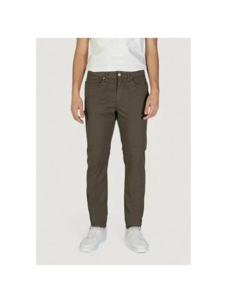 Kalhoty Jeckerson hnědé