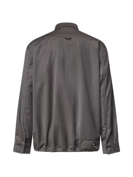 Ușor geacă Magliano cu model herringbone maro