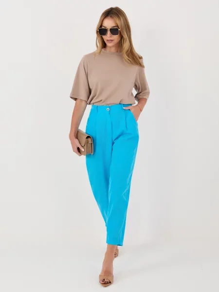 Hlače Rue Paris bijela