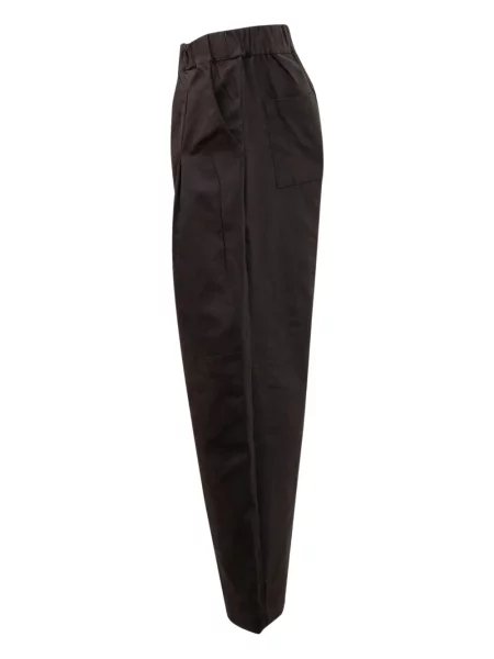 Pantaloni A Paper Kid plisate negru