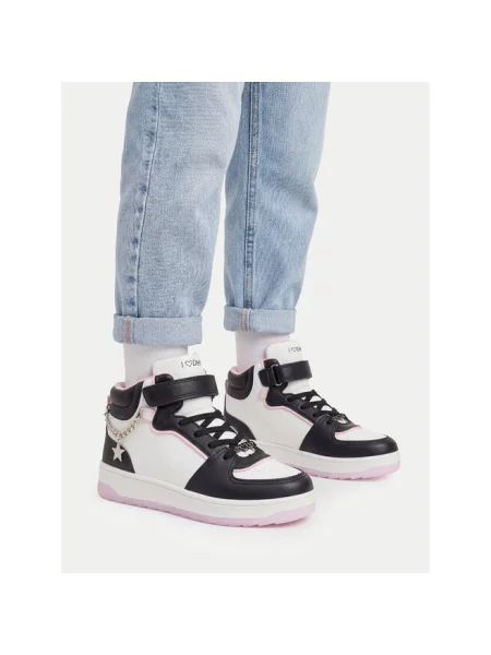 Sneakersy DeeZee białe