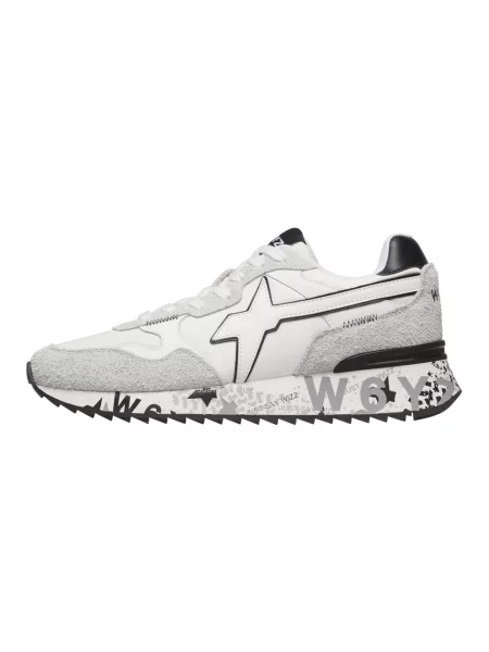 Sneakersy W6yz skórzane białe