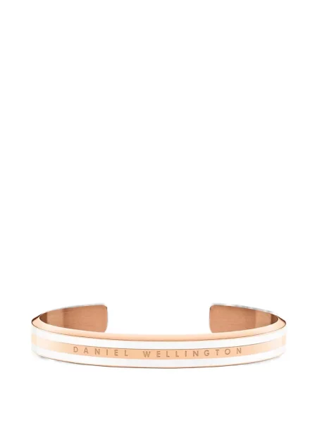 Brăţară Daniel Wellington cu dungi cu autograf roz