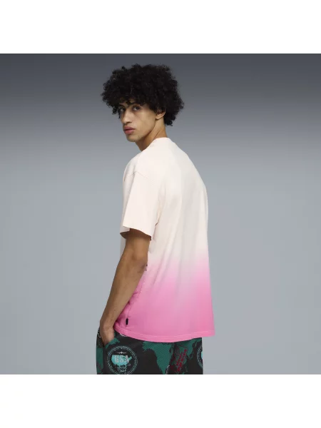 PUMA koszulka koszykarska ATW Dylan II o kroju oversize Akcesoria S różowy