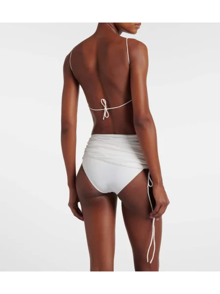 Bikini Christopher Esber alb