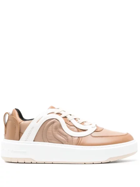 Sneakerși Stella Mccartney din piele maro