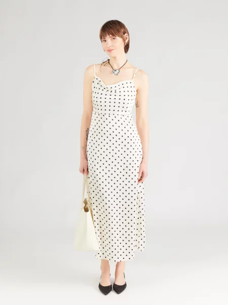 ONLY Rochie de cocktail ONLHimi negru / murdar alb