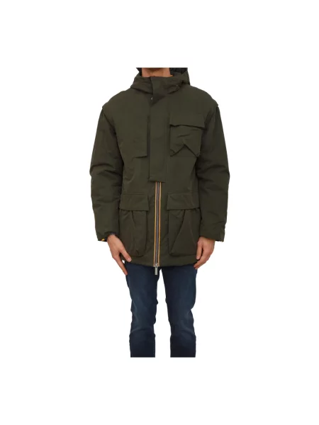 Parka K-way zielona