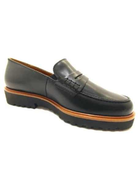 Paul Green Penny Loafers schwarz czarne
