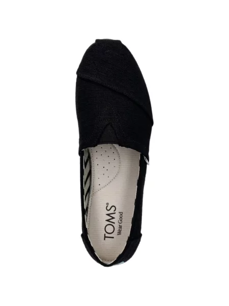 Chiloți Toms slip-on din canvas negru