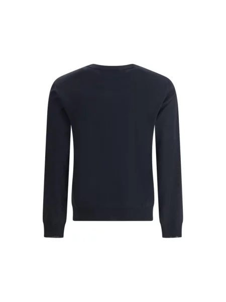 Haftowany sweter Valentino wełniany czarny