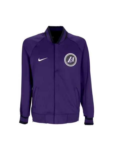 Lekka bluza rozpinana Nike fioletowa