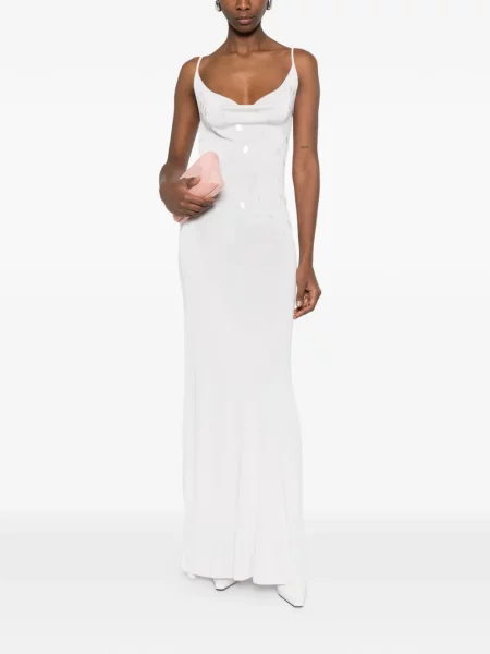 Rochie maxi Aya Muse de costum roz