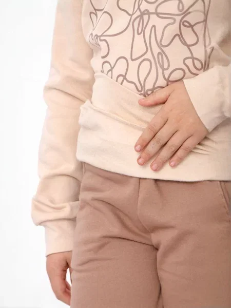 Дитячий Спортивний костюм Носи своє світло-коричневий коричневий