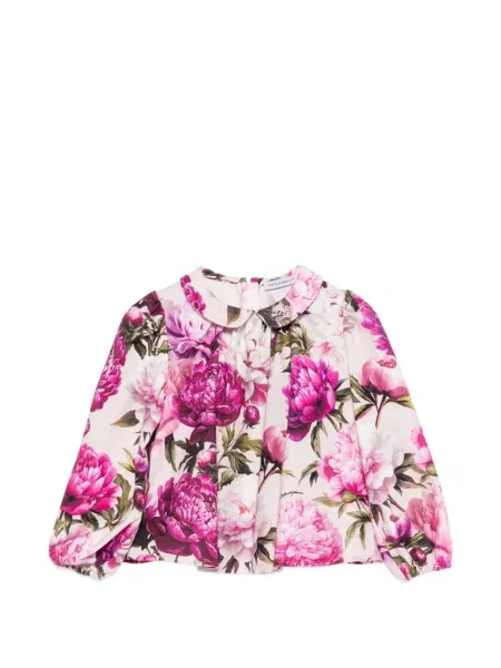 Bluzka dziecięca Dolce And Gabbana różowa