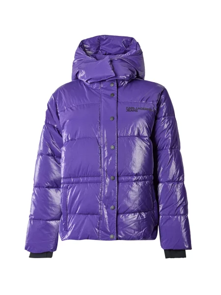 KARL LAGERFELD JEANS Geacă de iarnă violet albastru