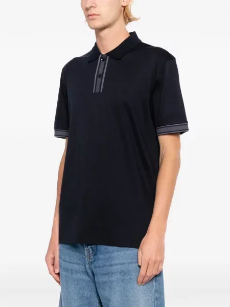 Tricou polo Boss albastru